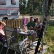 Een geweldige campeerplek aan het storsj&ouml;n!